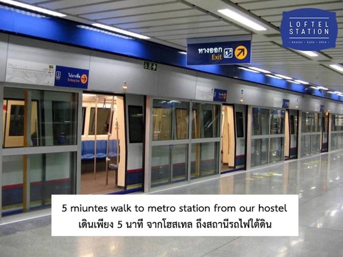 Loftel Station Hostel Bangkok Exteriér fotografie